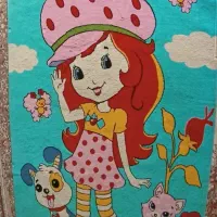 فرش۶متری وپادری طرح فانتزی زیبا