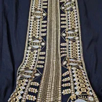 مانتو عبا سوزن دوزی لینن برند سحری عبایه|لباس|تهران, مینیسیتی (شهرک نفت)|دیوار