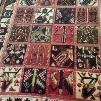 قالی دست بافت بختیاری قدیمی|فرش|اصفهان, بهارستان|دیوار
