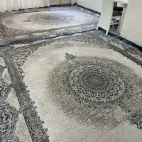 روفرشی  مخمل/شانل ۱۲ متری کش دار کاملا نو و تمیز