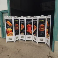 پاراوان عکس دار پارتیشن چاپی دیوار متحرک پاروان|صنایع دستی و سایر لوازم تزئینی|تهران, شهرک رضویه|دیوار