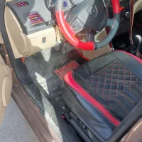 روکش چرمی دنا سالم و در حد نو