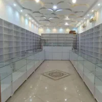 دکور 33پیشخوان66کانتر78میز90رگال80قفسه11ویترین