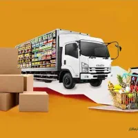 راننده پخش مواد غذایی