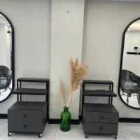 ترولی،میز ناخن،صندلی کوتاهی،صندلی  ثابت