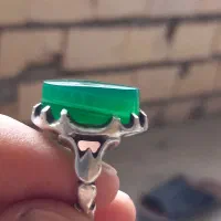 انگشتر عقیق سبز