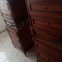 فروش تخت دونفره چوب راش|تخت و سرویس خواب|آمل, |دیوار