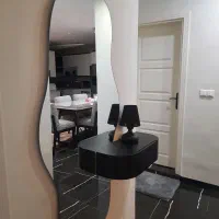 آینه قدی و میز آرایش|مبلمان خانگی و میز عسلی|کازرون, |دیوار