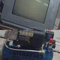 تلویزیون 21اینج و 19اینچ و کمپرسور هوا
