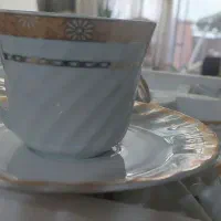 گلدان و سرویس ۱۷ پارچه چایخوری و ساعت|گل مصنوعی|اصفهان, شیخ اشراق|دیوار