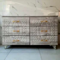 دراور شش کشو طرح ایکیا 6 کشو MDF درب وکیوم|جاکفشی، کمد، دراور|پرند, فاز ۲|دیوار