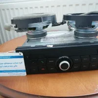 پخش فابریک ساینا با دو بلندگو و طاقچه عقب نو