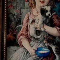 تابلو فرش دست باف لیندا|تابلو فرش|تهران, شهرک آزمایش|دیوار