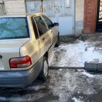 پراید بژ طلایی مدل ۹۱|خودرو سواری و وانت|تبریز, |دیوار