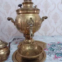 سماور زغالی برنجی