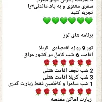 کاروان کربلا هوایی و زمینی|تور و چارتر|شیراز, آبیاری|دیوار