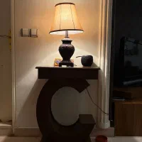 میز تلفن و آباژور