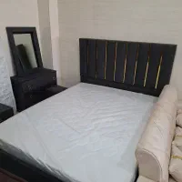 سرویس خواب نو با تشک دست دوم و|تخت و سرویس خواب|جیرفت, |دیوار