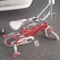 دوچرخه صورتی دخترانه سایز۱۲