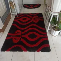 ۳عدد فرش مدل شگی|فرش|ملایر, |دیوار