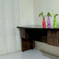 میزچوبی|میز تحریر و کامپیوتر|شهرکرد, |دیوار