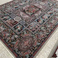 باغ ارم فرش ماشینی در رنگبندی|تابلو فرش|ری, شهید غیوری (ابن باویه)|دیوار
