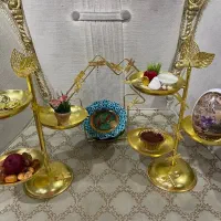 هفت سین طلایی سرویس کامل با ماهی