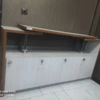 فروش تعدادی وسایل اداری میزو صندلی و کمد فلزی|دفتر کار|شیراز, چنچنه|دیوار