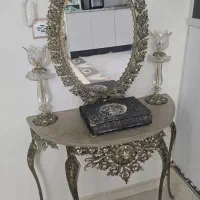 آینه شمعدان برنجی