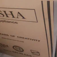 گاز پنج شعله فر دار گلین مدل ونیشا