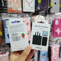 شارژر 45 وات ۱۰۰٪ اورجینال سامسونگ +کابل و گارانتی|لوازم جانبی موبایل و تبلت|اصفهان, نقش جهان|دیوار