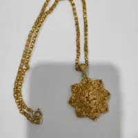 زنجیر و پلاک طلا