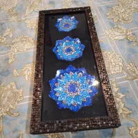دو عدد قاب هنر دستی