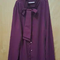 شومیز زنانه زرشکی