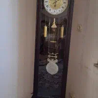 ساعت ایستاده چوبی