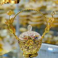 جاقاشقی صندوقی آبکاری شده اماراتی|ظروف سرو و پذیرایی|اصفهان, سعادت‌آباد|دیوار