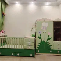 سرویس تخت و کمد کودک