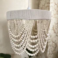 لوستر مکرومه دستساز طراحی شیک