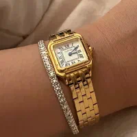 ساعت طلایی پنتر کارتیه کارتیر Cartier