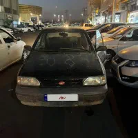 پراید۸۱ تصادف خفیف