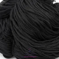 نخ مکرومه مشکی وقهوه ای کیلویی ۱۷۰