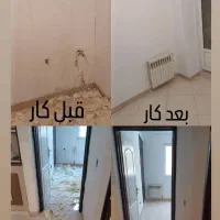 نقاشی ساختمان پلاستیک اکرولیک روغنی با قیمت مناسب|خدمات پیشه و مهارت|باقرشهر, |دیوار