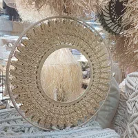 دیوارکوب جدید پینترستی حصیری|صنایع دستی و سایر لوازم تزئینی|مشهد, آزادشهر|دیوار