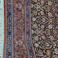 فرش دستبافت ۶در۴ افشار بیجار اصل خامه نیل  وگیاهی|فرش|تهران, استاد معین|دیوار