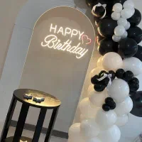 تم تولد . بادکنک ارایی . جایگاه عروس