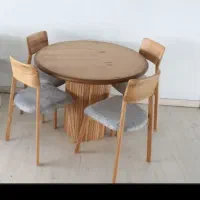 میزو صندلی غذاخوری مدل النا صنایع چوبی معراج