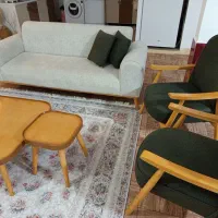 مبل مینیمال دسته چوبی کاملانوهمراه فاکتور زیرقیمت|مبلمان خانگی و میز عسلی|هشتگرد, تهران دشت|دیوار