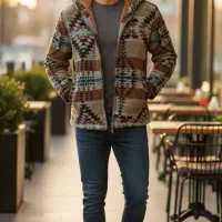 سویشرت و پیراهن های داخل خز خارجی (پوشاک آقایمد)