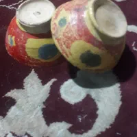 دو عدد کاسه سفال قدیمی