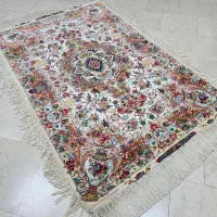 دوعدد فرش دستباف خطیبی تبریز کف ابریشم نو|فرش|تهران, ونک|دیوار